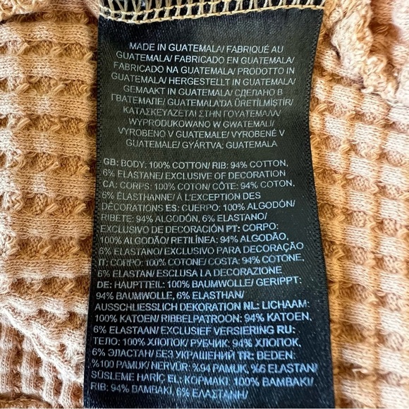 The North Face Waffle Weave Chabot Hoodie Relaxed Fit Medium - Picture 9 of 11